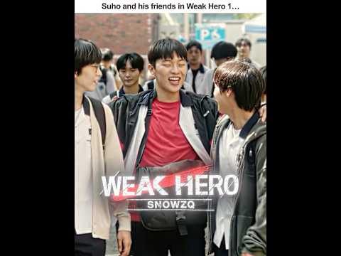 Video Suho Old Friends vs New Friends ?? #WeakHeroClass #Kdrama #Shorts