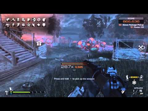 Point of Contact - Chaos Mode - Solo World Record - 1.486.650 Score - COD Ghosts Extinction
