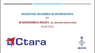 Ctara - Incentive Schemes In Workshops 28-09-2021