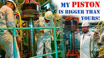 Huge Piston Overhaul on Ship