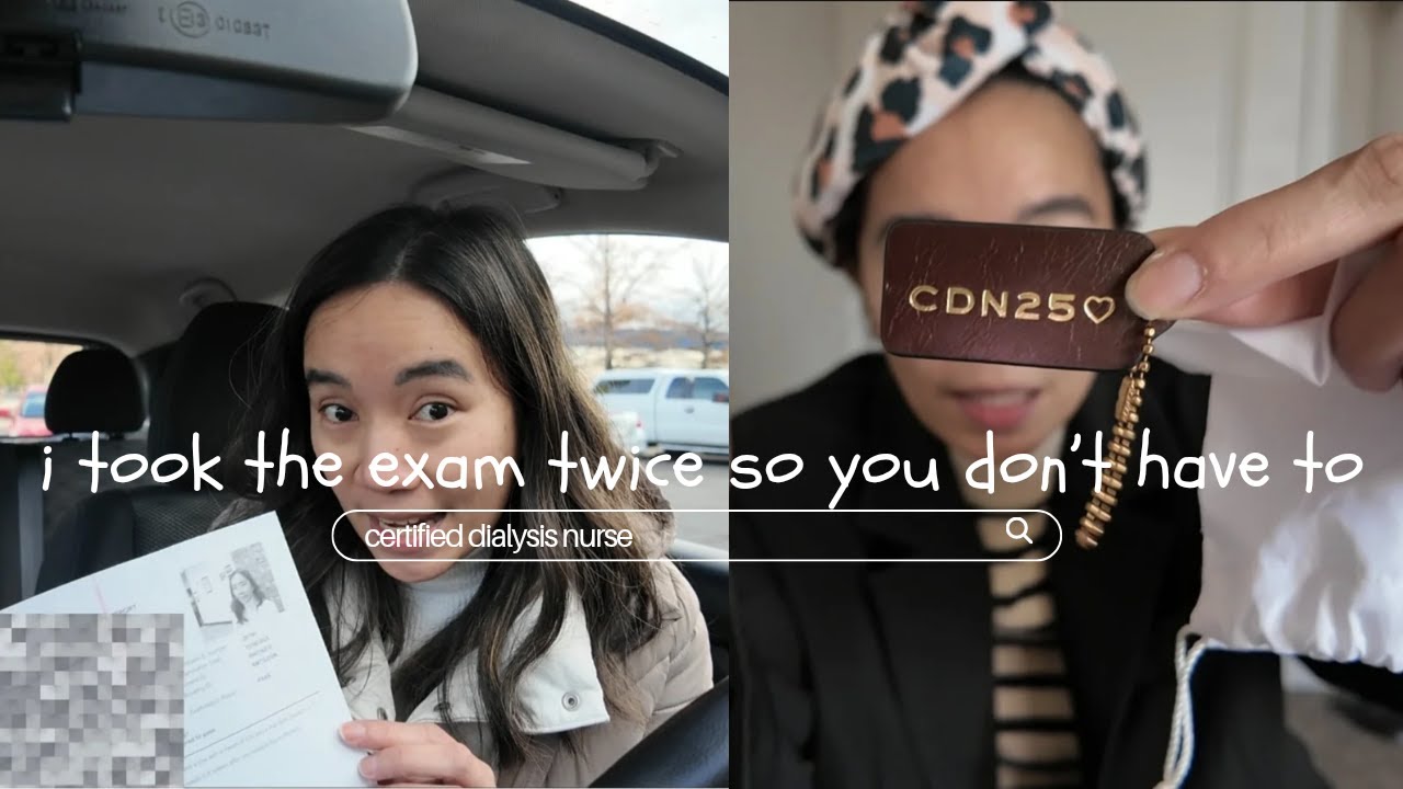 I finally passed the Certified Dialysis Nurse Exam | Here are Study tips & tricks to pass it