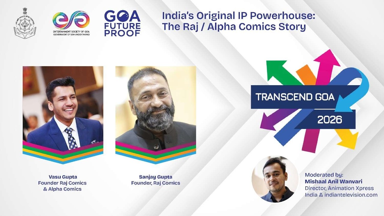 India’s Original IP Powerhouse: The Raj / Alpha Comics Story | Transcend Goa 2026