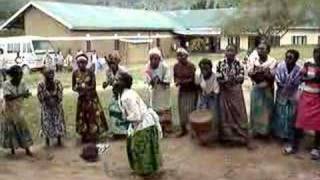 Pygmy dancers in Uganda