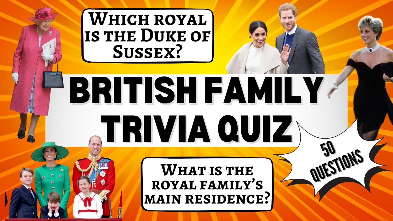 Think You Know the British Royal Family? Take This 50-Question Quiz!