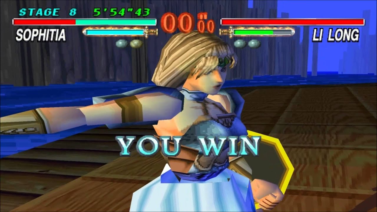 Soul Edge/Blade Sophitia Playthrough YouTube