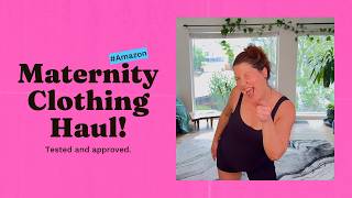 Trying on my Maternity Clothes Haul Amazon for you | Maternity Fashion | All Amazon Maternity Haul