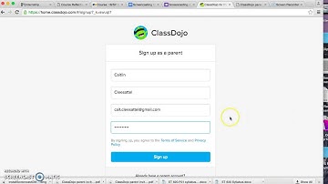 Class Dojo Screencast