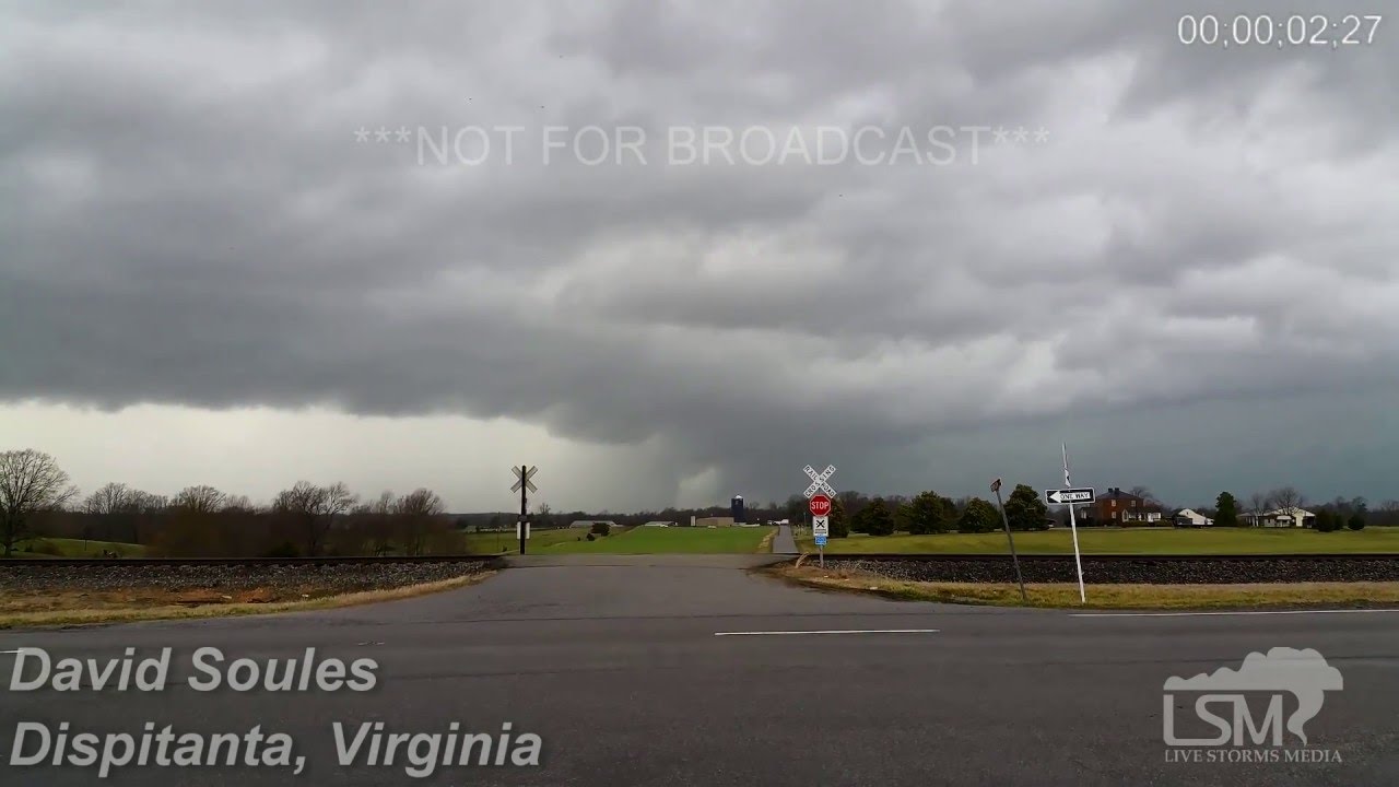 22416 Burkeville, VA Tornadic Storms YouTube