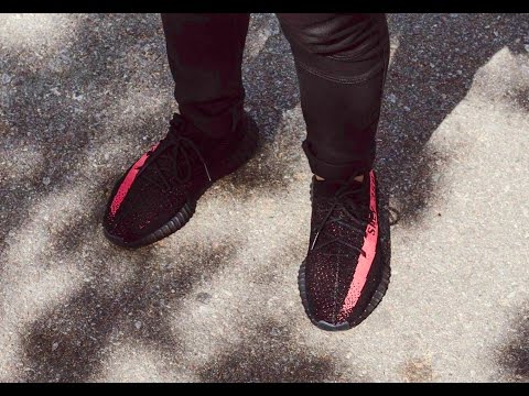 Best replica yeezy boost 350 V2 black bred review from yeezysupplys