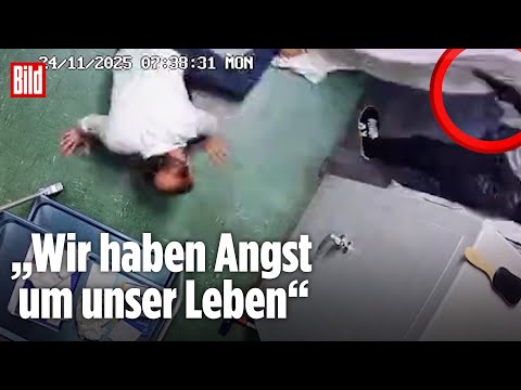 Brutaler Raubüberfall in Kiel: Juwelier kämpft mit Goldräubern