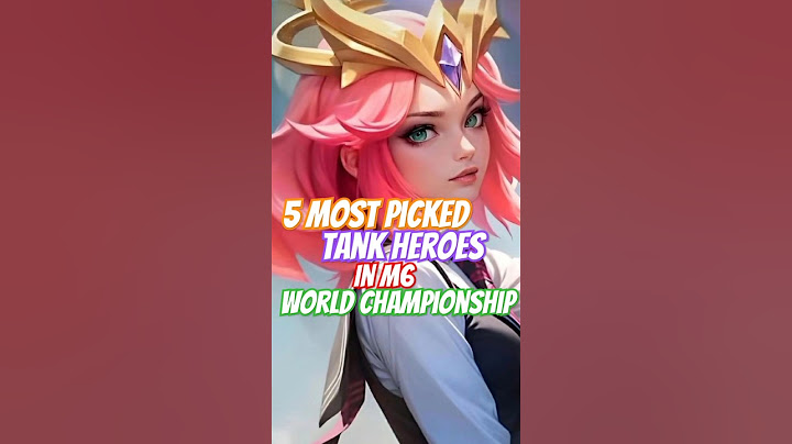 5 Most Picked Tank Heroes In M6 World Championship #mobilelegends #mlbbheroes #mlbb #heroml
