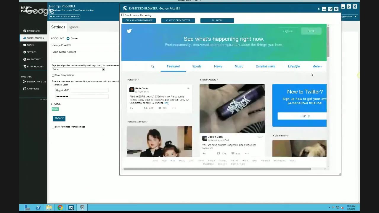 Mass Planner Tips | Embedded Browser Cookies