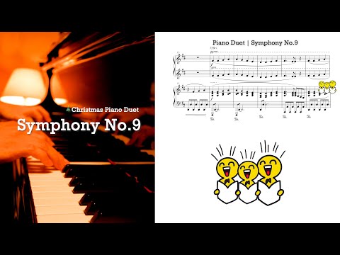 Beethoven:Symphony No.9 (Christmas Piano Duet) - Ludwig van Beethoven
