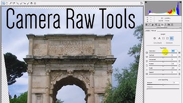 Photoshop CC Tutorial: Camera Raw Tools - Upright, Radial Filter, Updated Spot Healing
