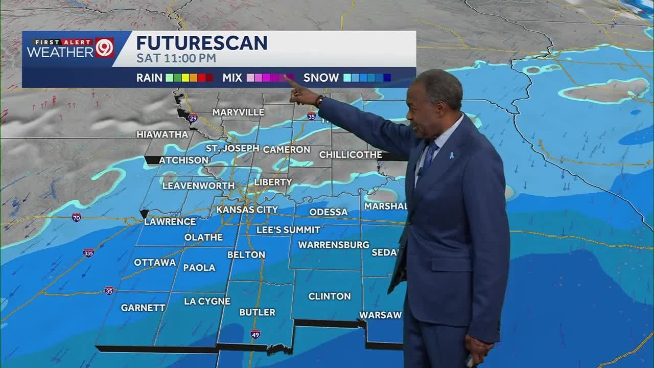 Accumulating snow to continue through Sunday morning