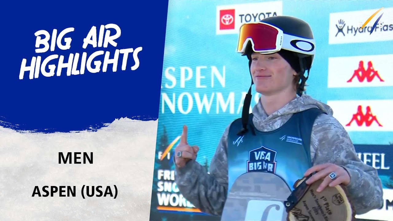 Eli Bouchard and Taiga Hasegawa take top honours in Aspen | FIS Snowboard World Cup 24-25