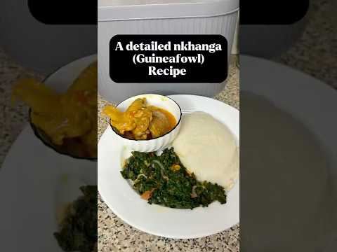 An Easy Guineafowl Nkhanga Recipe Itsmaureenmw Howtocooknkhanga Malawianyoutuber Cooking