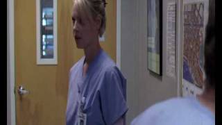 Izzie Checks if Alex is okay after George punched him