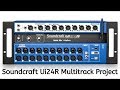 Ui24R Multitrack (re)mixing project - including file downloads