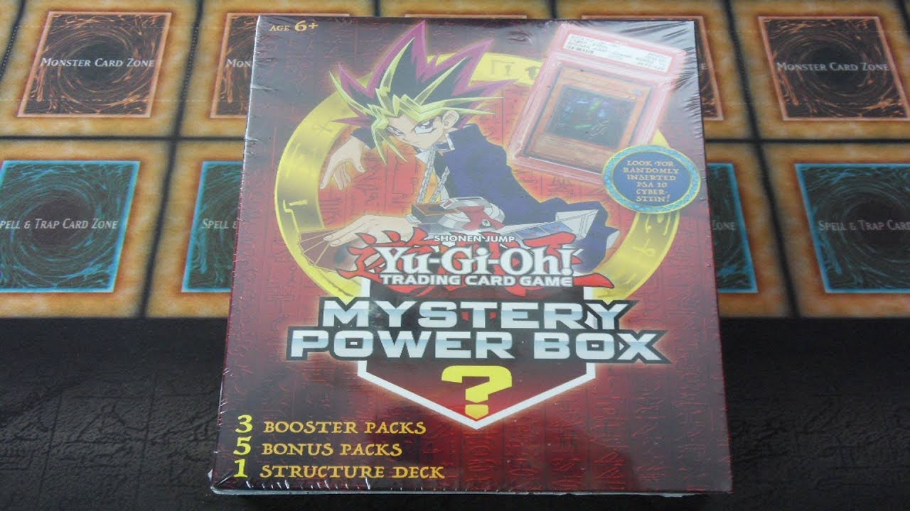 Mystery Power Box Yu Gi Oh Shonen Jump Psa 10 Mint Graded Card Opening Review Youtube