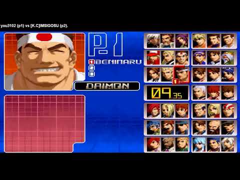 [FightCade King of Fighters 2002] you3102 vs [K.C]IMSIGOSU