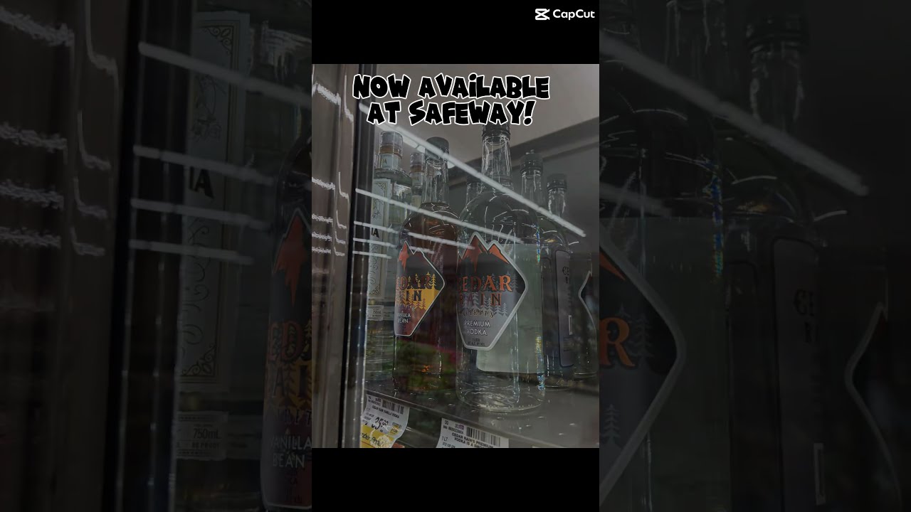 Guess What’s Available at Safeway! 👀🥃 | Cedar Rain Spirits | Walla Walla