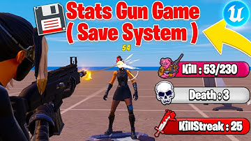 How To Make A Gun Game Stats with Save System! ( Persistence ) UEFN VERSE
