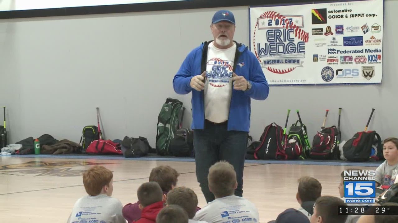 Eric Wedge returns to Fort Wayne to host baseball camp on 1/28/17