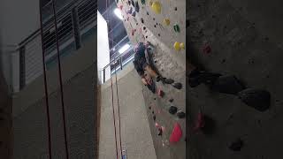 0088 HighPoint Gym Kraig autobelay black route in the pit