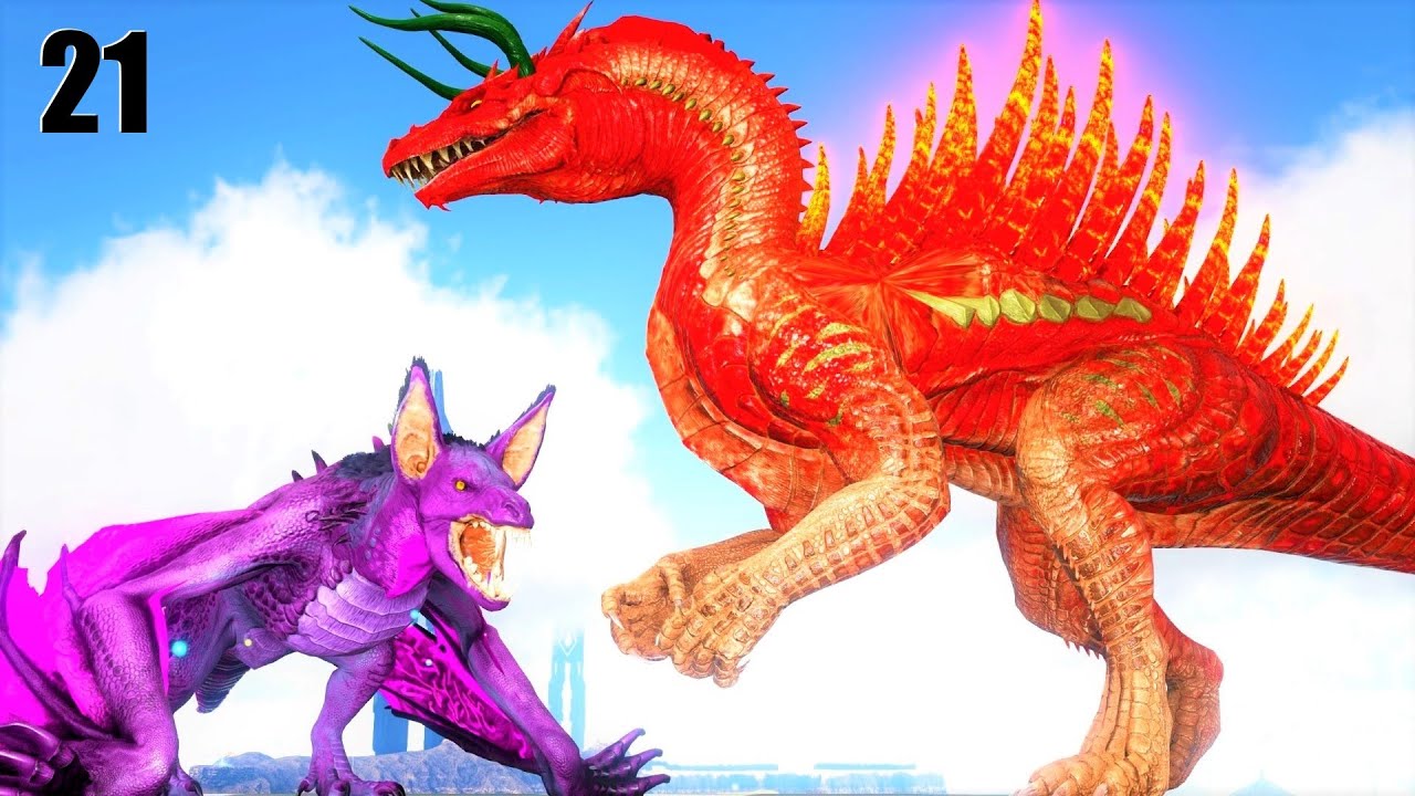 EPIC SPIKE DRAGON DOREIKU & PRINCESS VAMPERE! | DRAGON GODS | ARK SURVIVAL EVOLVED MODDED E21