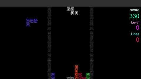 Unity2D: Tetris