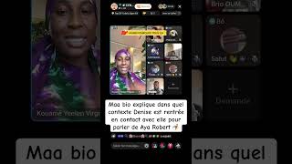 Affaire Aya Robert Maabio dévoile tout