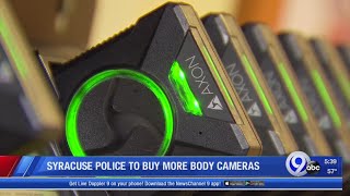 Syracuse Police Department looking to purchase more body cameras for officers