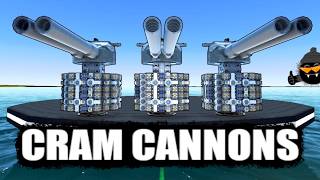 CRAM Cannons! 🚌🔫 Build Menu Walkthrough, Part 11 (From the Depths Tutorial)