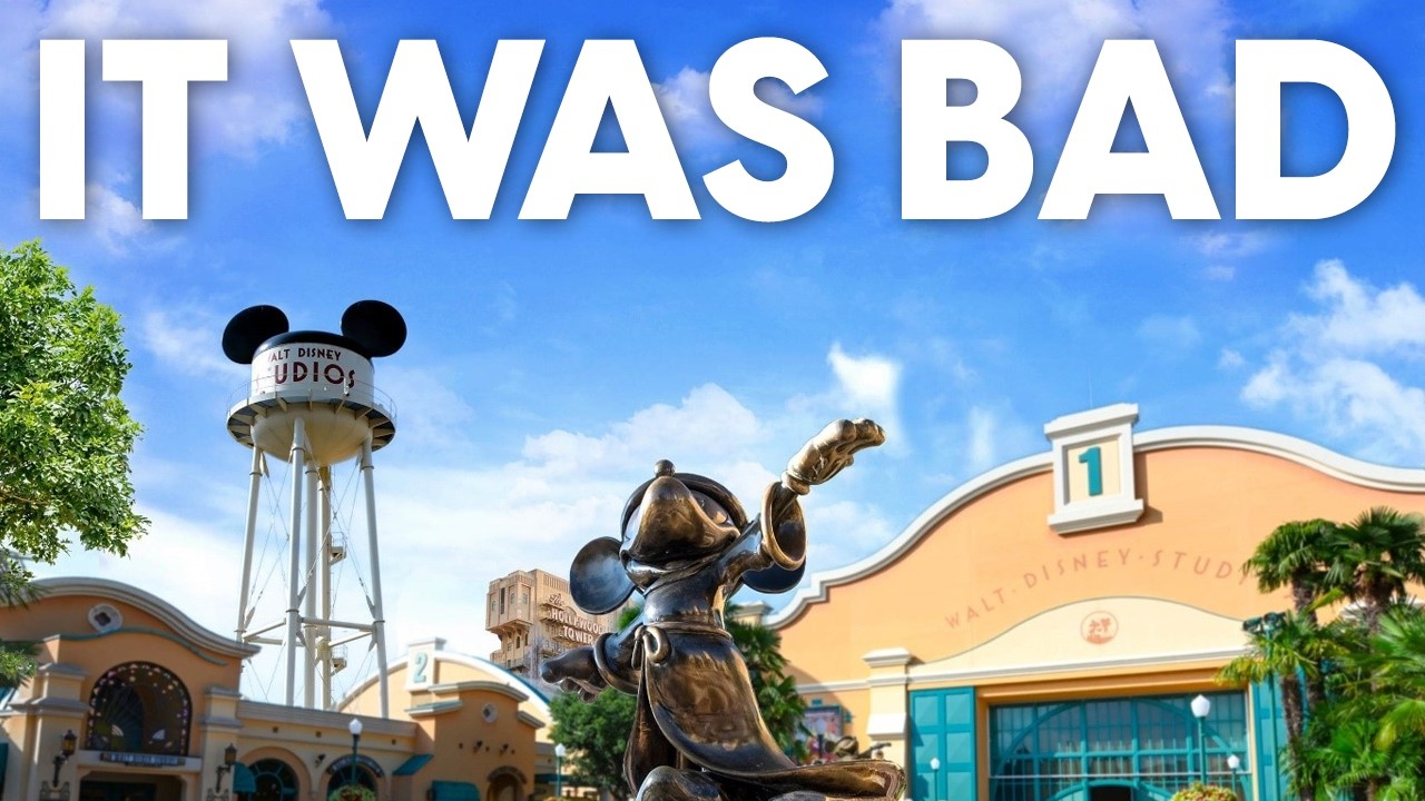 The Troubled History of Walt Disney Studios Park Paris (Disney Adventure World)
