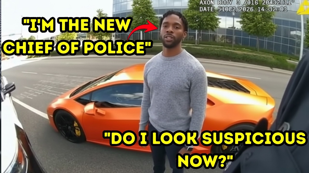 Cop Illegally Searches a Lamborghini Urus — Moments Later Learns It Belongs to the New Police Chief