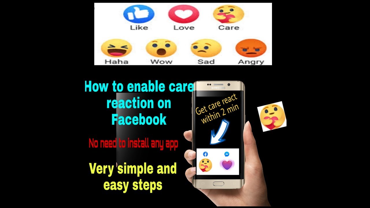 How to enable care reaction on facebook 2ways explained | New care react just 2min | Tamil