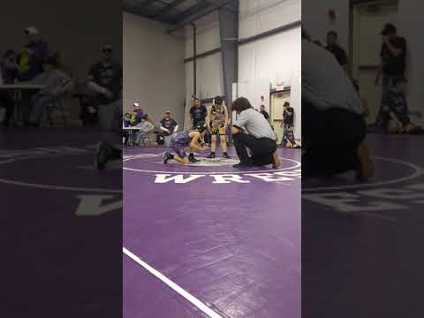 Monroe County Fairgrounds Youth Wrestling Tournament - Match 3 - 2021/2022 Season - S.S. Wolverines!