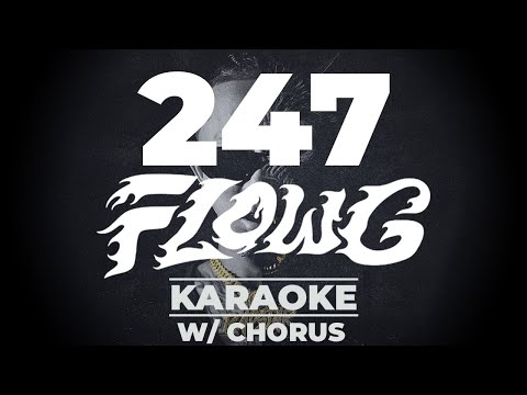 247 Flow G KARAOKE w/ Chorus Lyrics OPM Hip-Hop