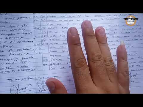 Isi Buku Jurnal Satpam