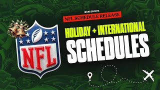 2024 NFL Schedule Release What to know about Christmas International Games CBS Sports