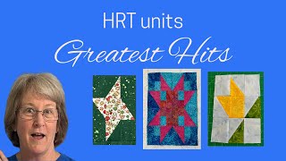 Half Rectangle Triangle REMIX - Compilation of my favorite quilt designs and piecing tips