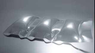 Blender Cloth simulation Pneumatic muscle screenshot 2