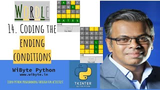 13. Wordle Game : Implementing the ending conditions in the Wordle game