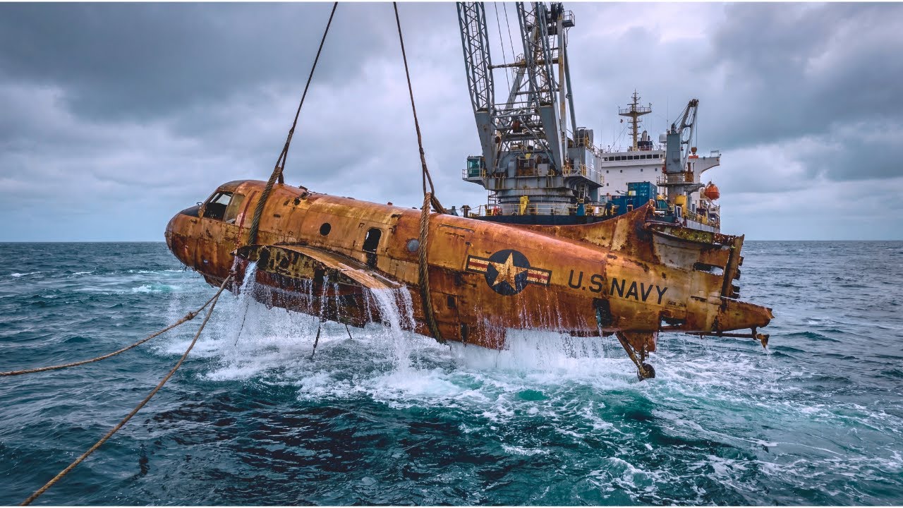 Restoring a Sunken WWII Aircraft Found After Decades Underwater