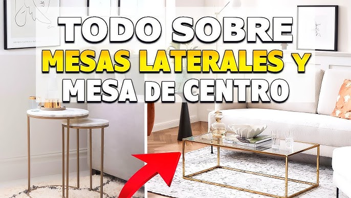 6 consejos para elegir la mesa de centro perfecta