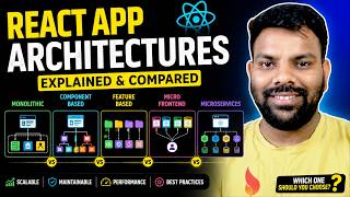 React Application Architectures Explained | Monolithic vs Microservices vs Micro Frontend
