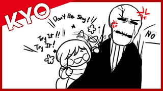 Chara And Gaster (Hilarious Undertale Comic Dub)
