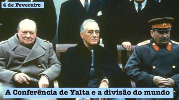 O que ocorreu em fevereiro de 1945?