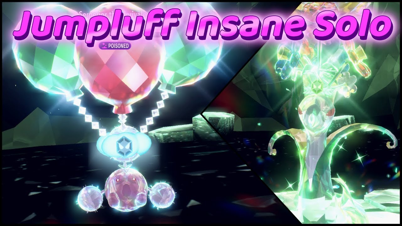 Insane Jumpluff Build to Easily Solo 7 Star Serperior Tera Raid